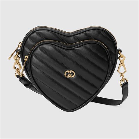 gucci heart handbag|Gucci Interlocking G Mini Heart Shoulder Bag .